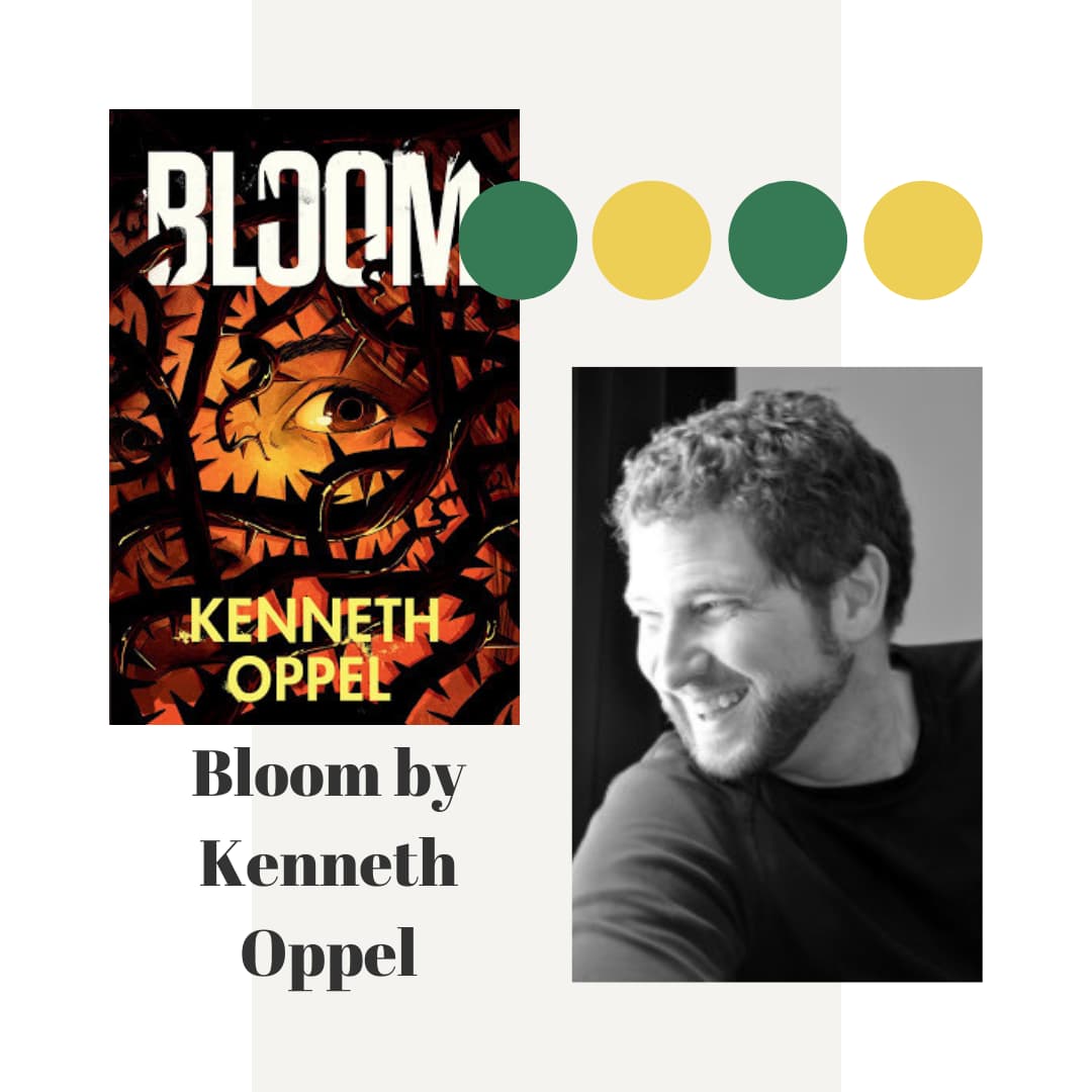 This is a book review of Bloom by Kenneth Oppel