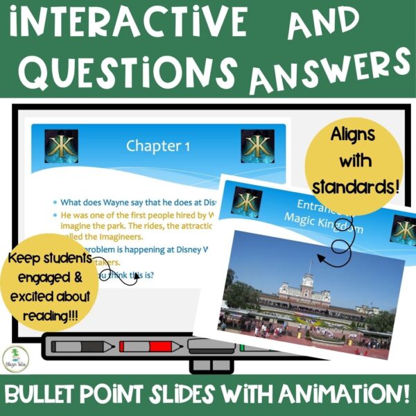This is a novel study powerpoint for Kingdom Keepers Disney After Dark by Ridley Pearson.