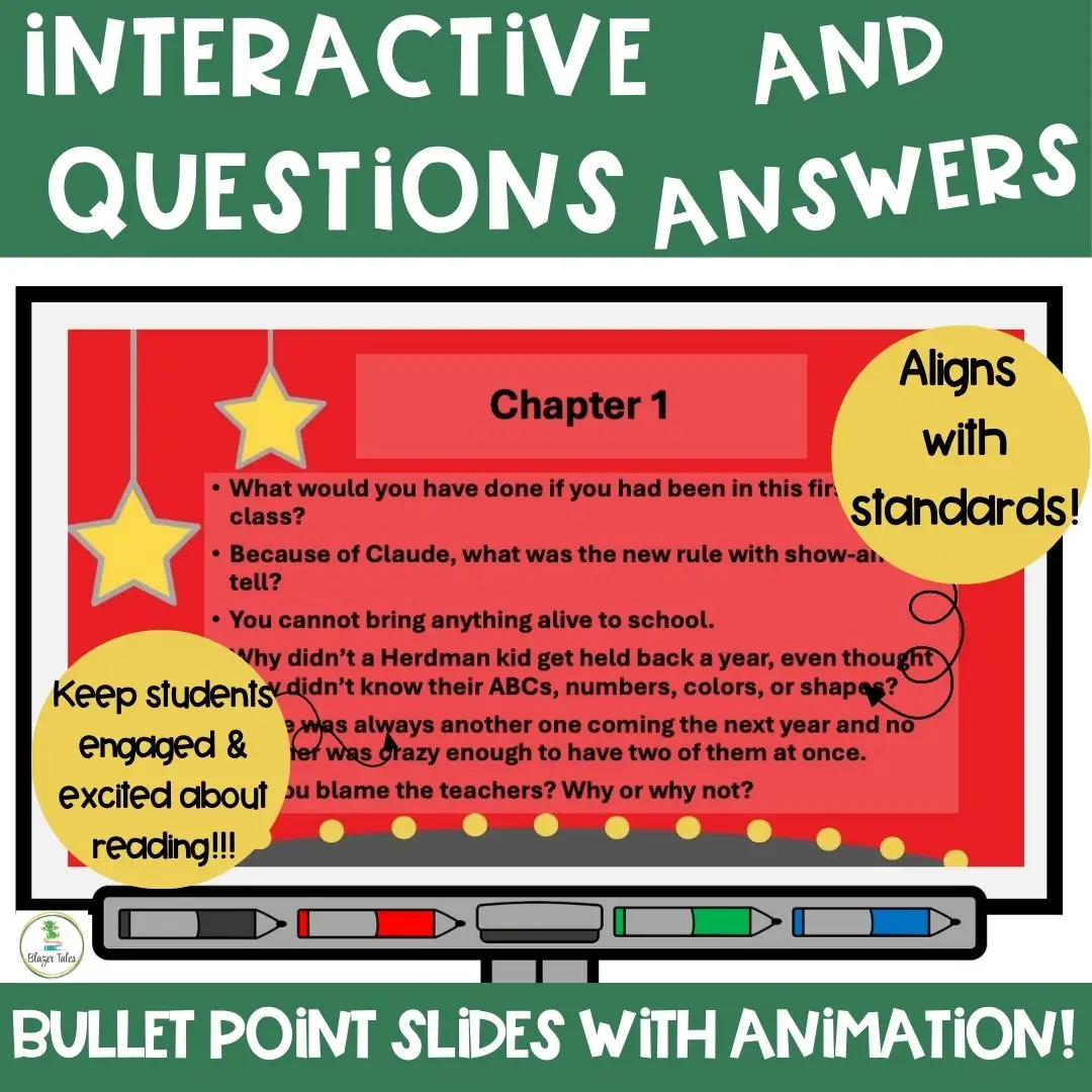 This is a novel study powerpoint for The Best Christmas Pageant Ever by Barbara Robinson.