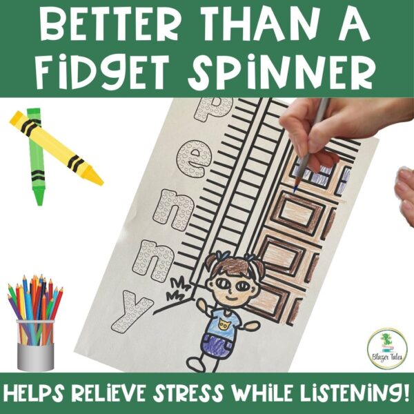 These are novel study coloring sheets for Out of My Mind by Sharon M. Draper.