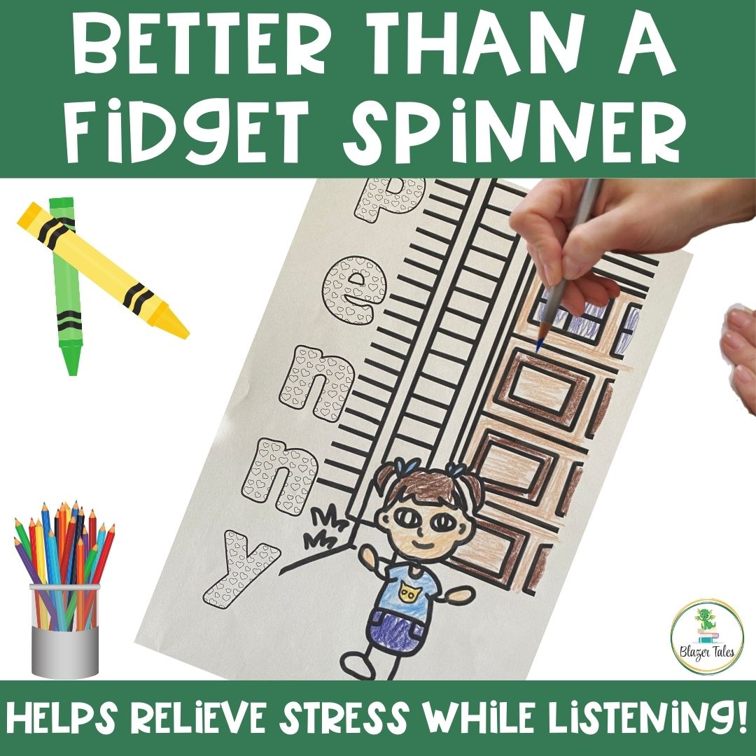 These are novel study coloring sheets for Out of My Mind by Sharon M. Draper.