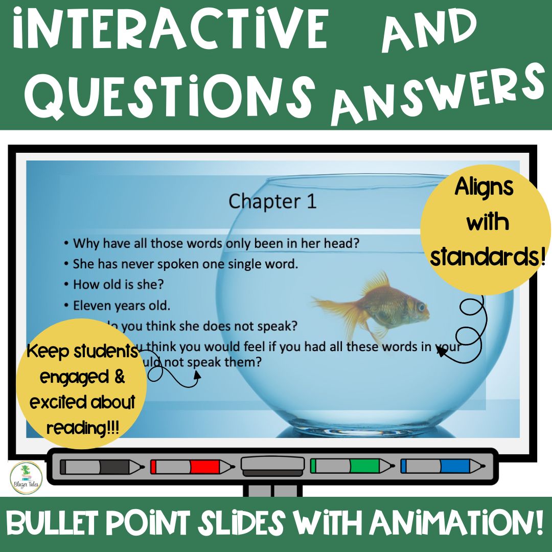 This is a novel study powerpoint for Out of My Mind by Sharon M. Draper.