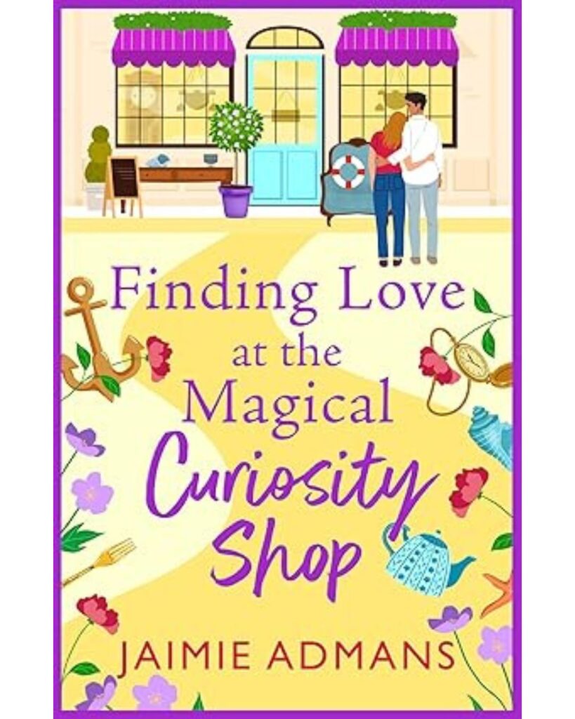 This is a book review for Finding Love at the Magical Curiosity Shop by Jaimie Admans via www.blazertales.com