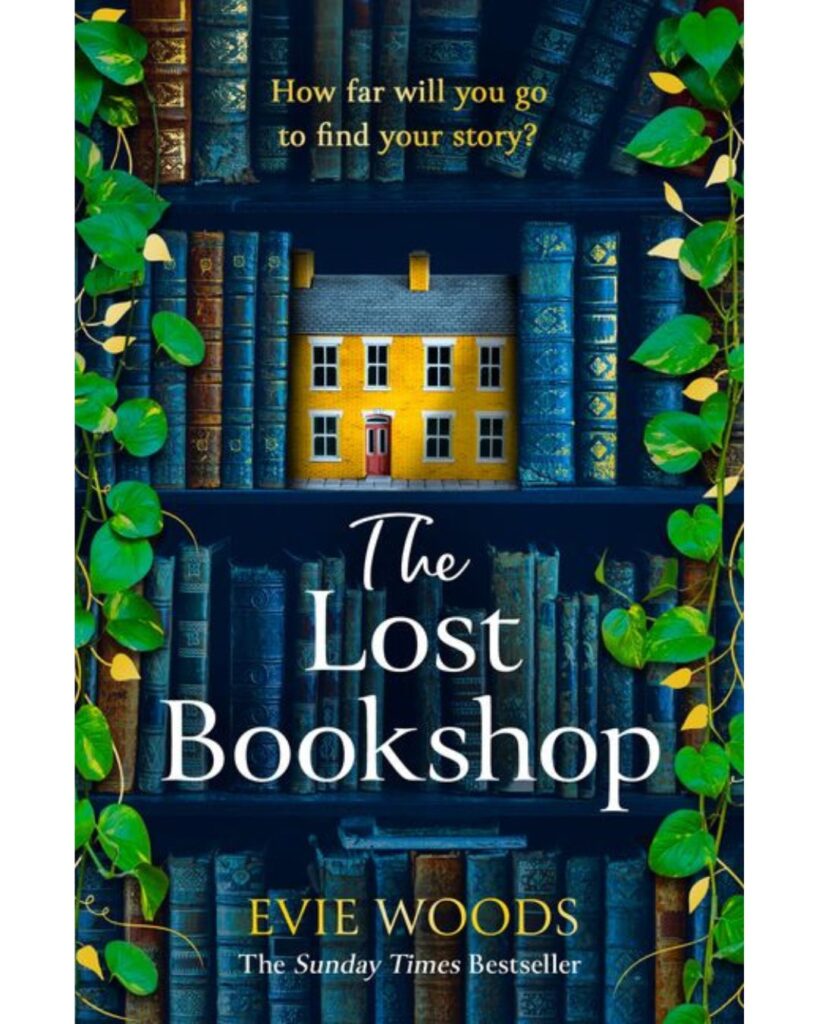This is a book review for The Lost Bookshop by Evie Woods via www.blazertales.com