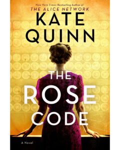 This is a book review for The Rose Code by Kate Quinn via www.blazertales.com