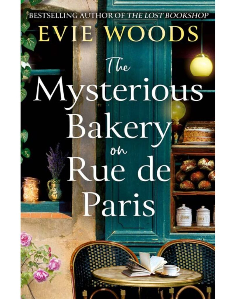 This is a book review for The Mysterious Bakery of Rue de Paris by Evie Woods via www.blazertales.com